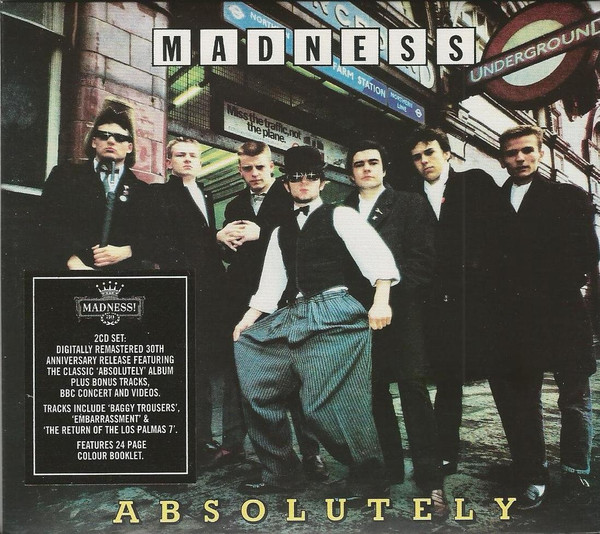 Madness – Absolutely (CD, Album, Enh, RE, RM, Alt + CD, Album, UK)